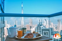 A C Pearl Holiday Homes - The Loft with Burj Khalifa View Tourism UAE